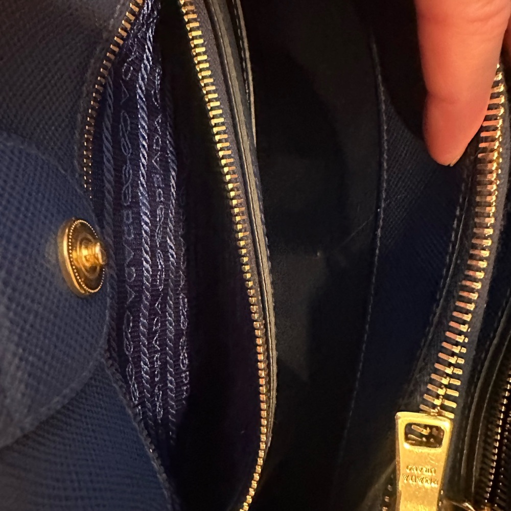 Prada Milano Blue Women's Bag - Picture 12 of 14